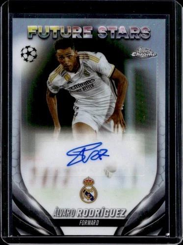 Alvaro Rodriguez 2023 Topps Chrome UEFA