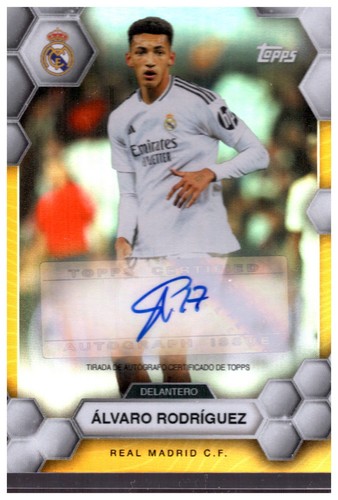Alvaro Rodriguez 2024 Topps Real Madrid Fan Set