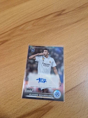 Alvaro Rodriguez 2022 Topps UEFA Champions League Stadium Club Chrome