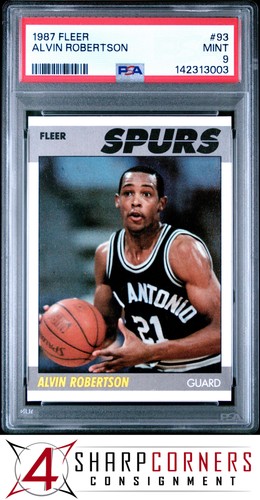 Alvin Robertson 1987 Fleer