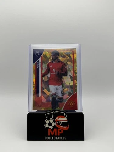 Amad Diallo 2026 Topps Chrome Sapphire /50