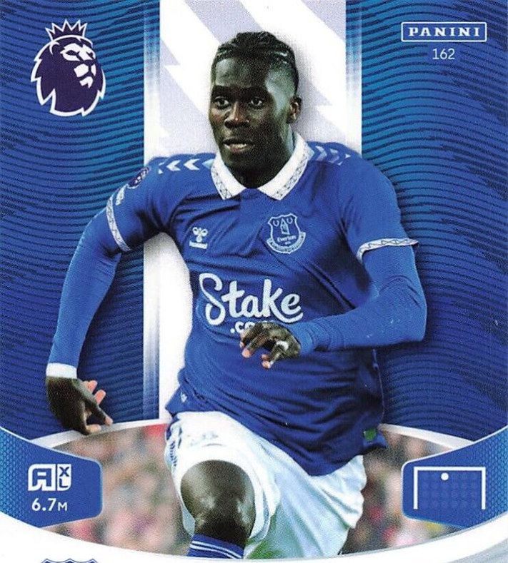 Amadou Onana 2024 Panini Adrenalyn XL Premier League