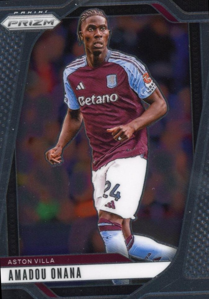 Amadou Onana 2024 Panini Prizm Premier League
