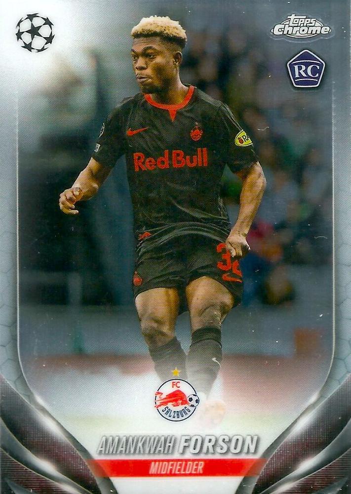 Amankwah Forson 2023 Topps Chrome UEFA Club Competitions