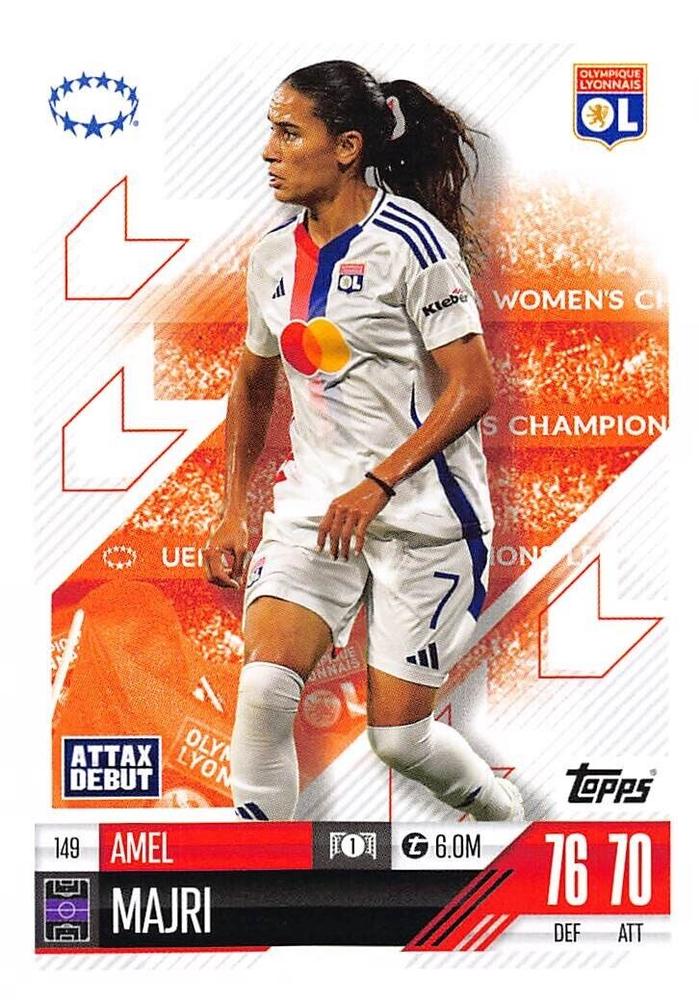 Amel Majri 2024 Topps Match Attax UEFA Club Competitions Extra