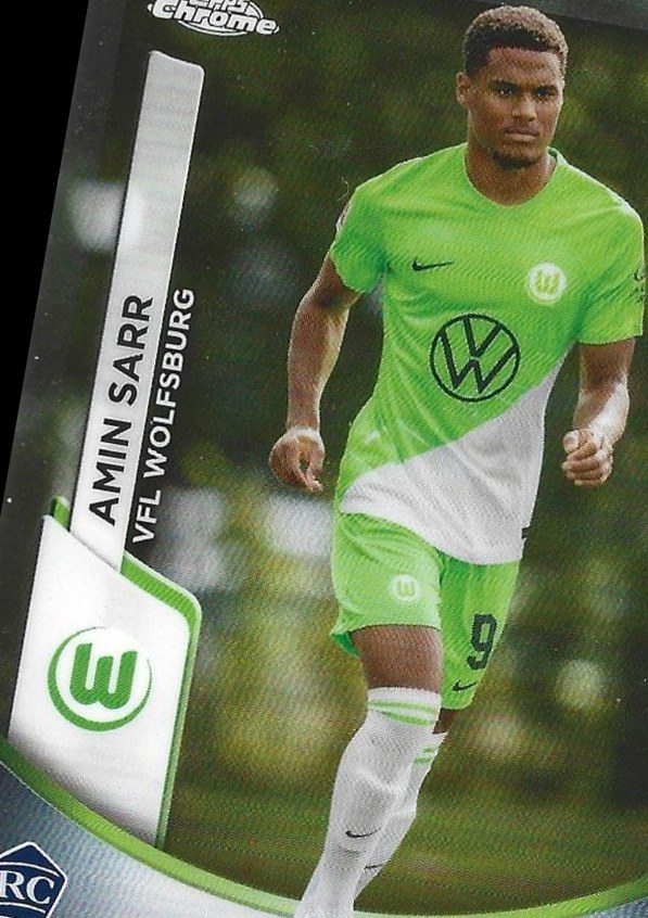 Amin Sarr 2023 Topps Chrome Bundesliga