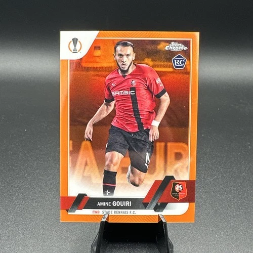 Amine Gouiri 2022 Topps Chrome UEFA Club Competitions /25