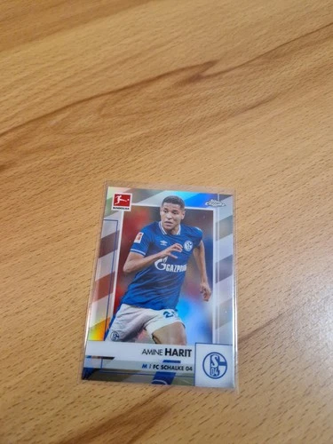 Amine Harit 2020 Topps Bundesliga Chrome Refractor