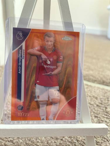 Amir Ibragimov 2026 Topps Chrome /25
