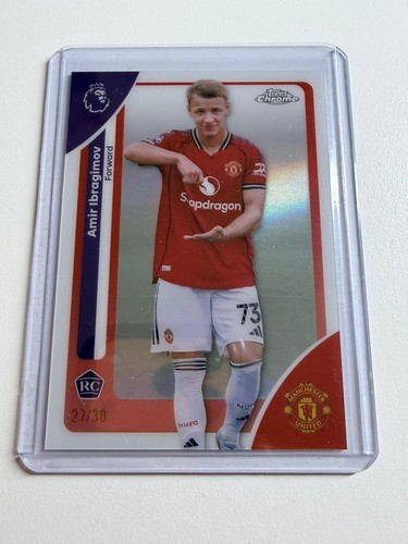 Amir Ibragimov 2026 Topps Chrome /30