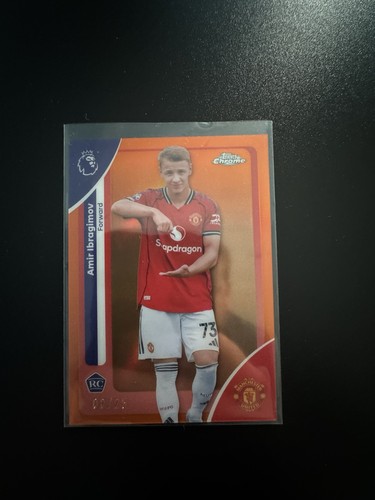 Amir Ibragimov 2026 Topps Chrome Orange /25