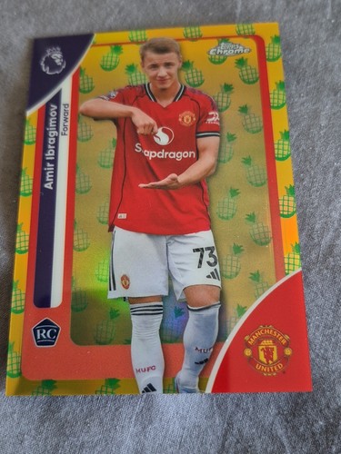 Amir Ibragimov 2026 Topps Chrome Pineapple