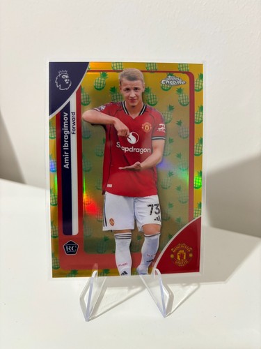 Amir Ibragimov 2025 Topps Chrome Pineapple Blast