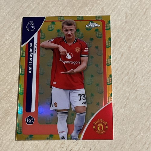 Amir Ibragimov 2025 Topps Chrome Pineapple Blast