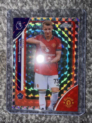 Amir Ibragimov 2025 Topps Chrome Prism Refractor