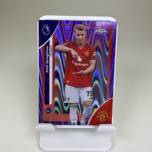 Amir Ibragimov 2026 Topps Chrome Purple Raywave /75