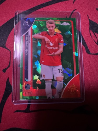 Amir Ibragimov 2026 Topps Chrome Sapphire Green /99