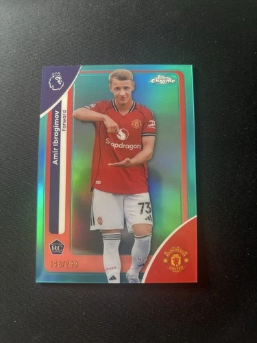 Amir Ibragimov 2026 Topps Chrome Teal Refractor /299