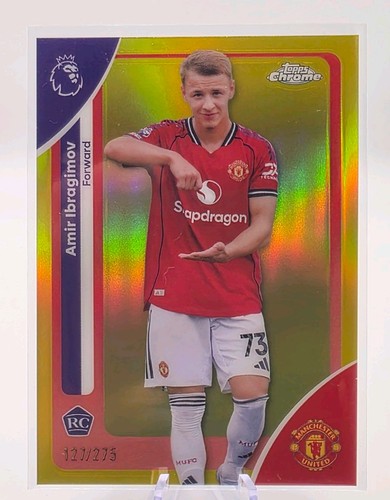 Amir Ibragimov 2026 Topps Chrome True Yellow /275