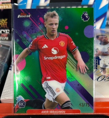 Amir Ibragimov 2025 Topps Finest /75