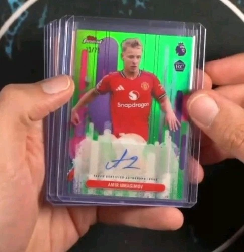 Amir Ibragimov 2025 Topps Finest /75