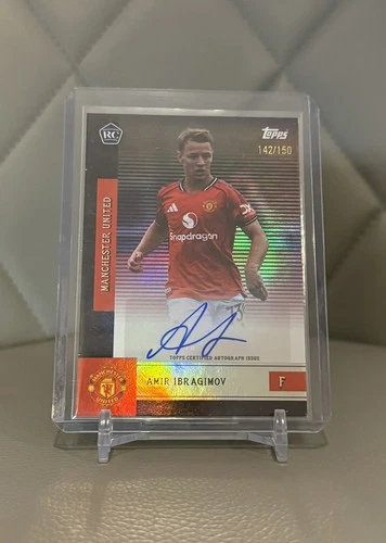 Amir Ibragimov 2025 Topps Manchester United 2025/26 Team Set /150