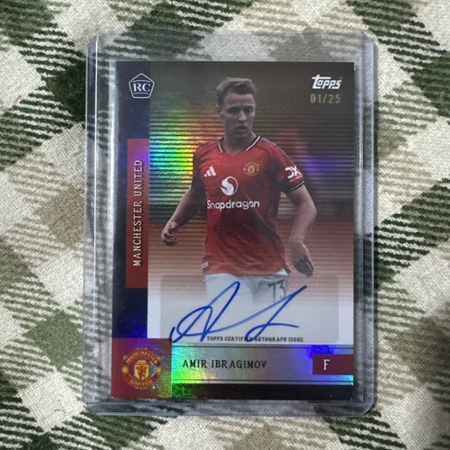 Amir Ibragimov 2025 Topps Manchester United Team Set /25