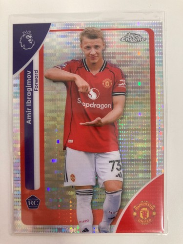 Amir Ibragimov 2026 Topps Premier League Chrome Pulsar Refractor