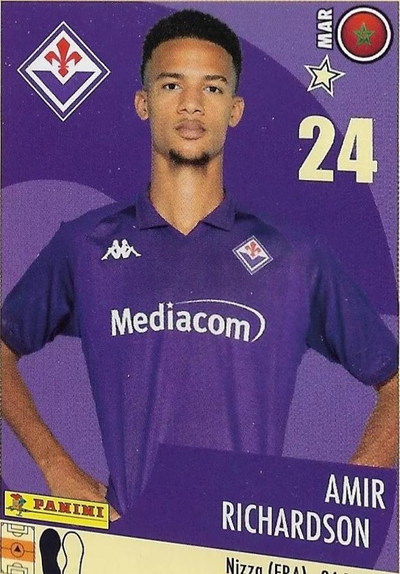 Amir Richardson 2024 Panini Calciatori Stickers