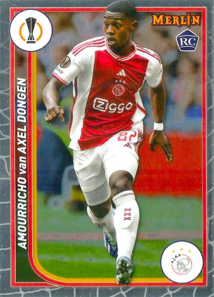 Amourricho van Axel Dongen 2023 Topps Merlin UEFA Club Competitions
