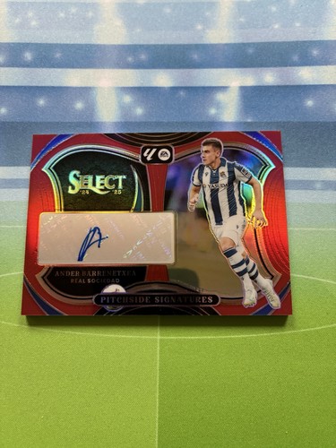 Ander Barrenetxea 2024 Panini Select Red