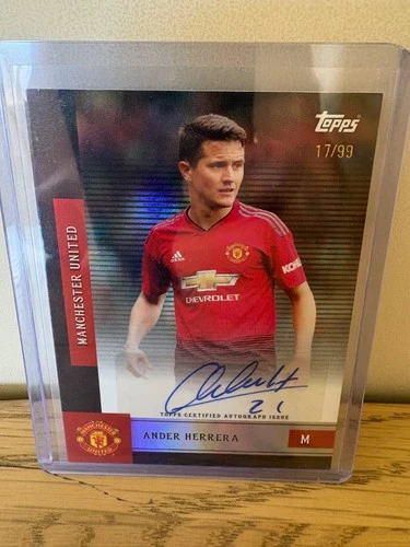 Ander Herrera 2025 Topps Man Utd Team Set /99