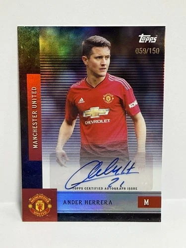 Ander Herrera 2025 Topps Manchester United Team Set /150