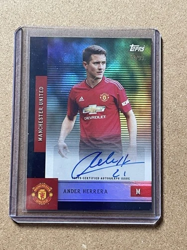 Ander Herrera 2025 Topps Manchester United Team Set /99