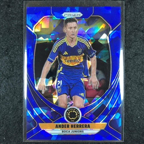 Ander Herrera 2025 Panini Prizm Blue Ice /175