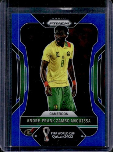 André-Frank Zambo Anguissa 2022 Panini Prizm World Cup Blue /299