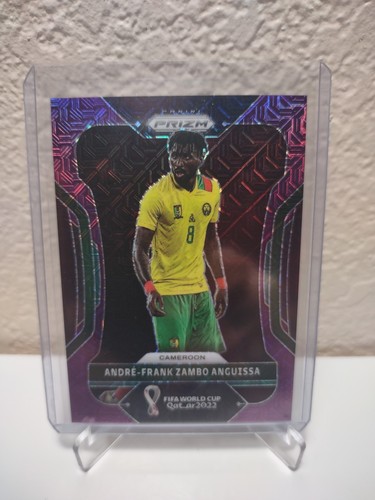 André-Frank Zambo Anguissa 2022 Panini Prizm World Cup Purple Mojo Prizm /49