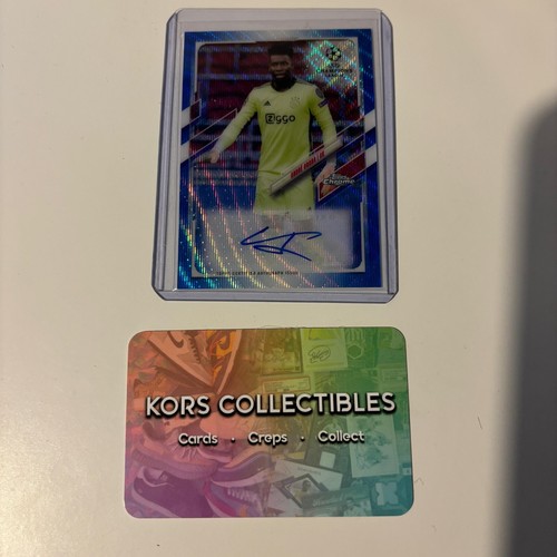 André Onana 2020 Topps Chrome Blue /75