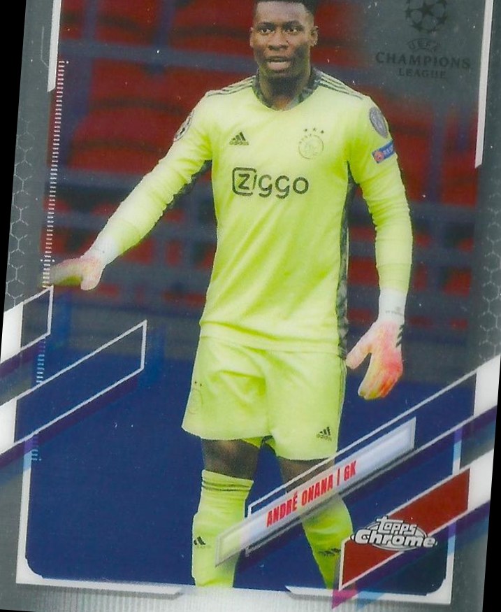 André Onana 2020 Topps Chrome UCC 43