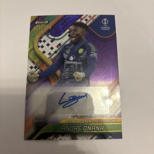 André Onana 2024 Topps Finest /199