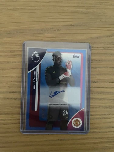 André Onana 2026 Topps Premier League Blue /150