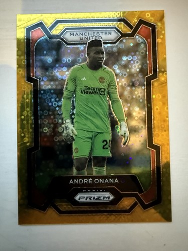 André Onana 2023 Panini Prizm Gold /10