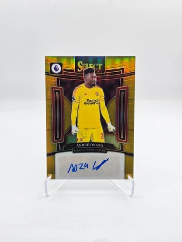 André Onana 2023 Panini Select Gold /10
