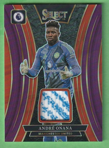 André Onana 2024 Panini Select Red Prizm /49