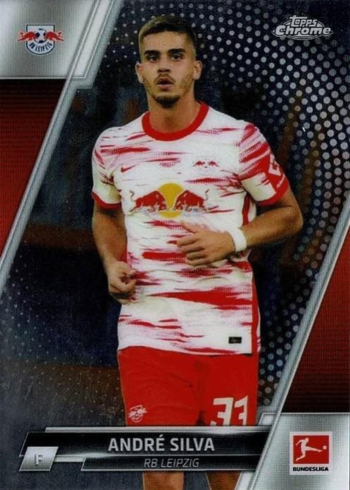 André Silva 2021 Topps Chrome Bundesliga 62