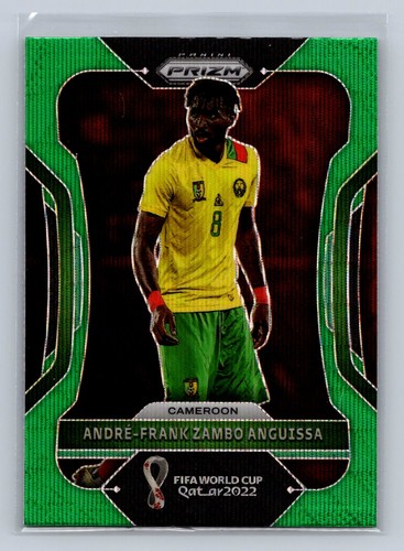 Andre-Frank Zambo Anguissa 2022 Panini Prizm Green Wave