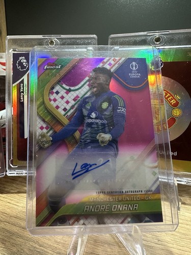 Andre Onana 2024 Topps Finest /75