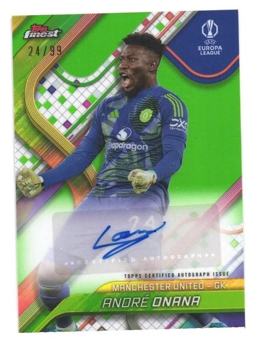 Andre Onana 2024 Topps Finest /99