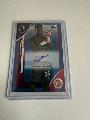 Andre Onana 2025 Topps Premier League Blue /150