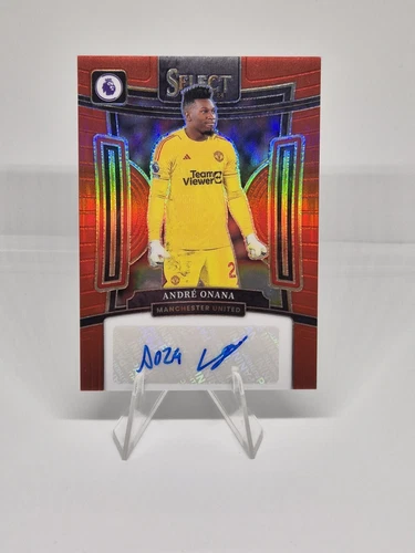 Andre Onana 2023 Panini Select Red